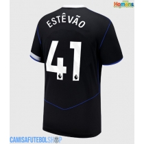 Camisa de time de futebol Chelsea Estevao Willian #41 Replicas 3º Equipamento 2025-26 Manga Curta